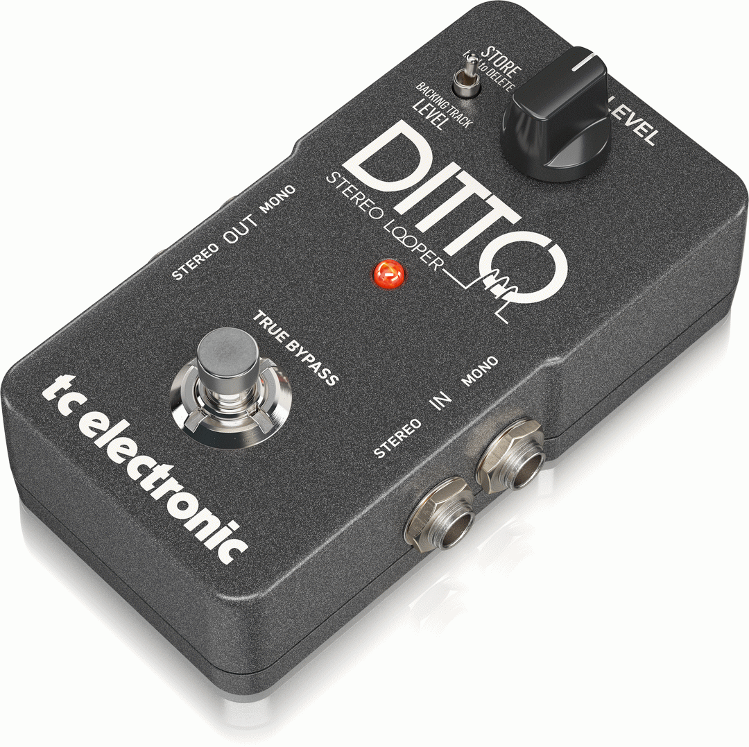 THE TC ELECTRONIC DITTO STEREO LOOPER