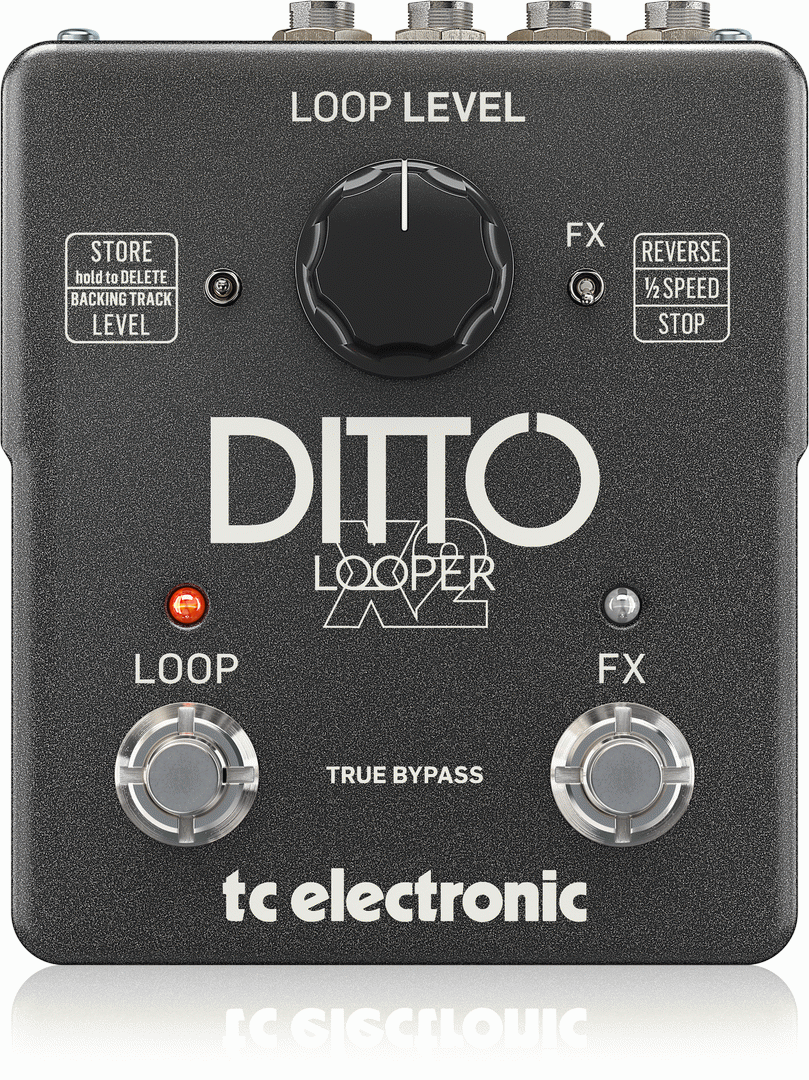 THE TC ELECTRONIC DITTO X2 LOOPER