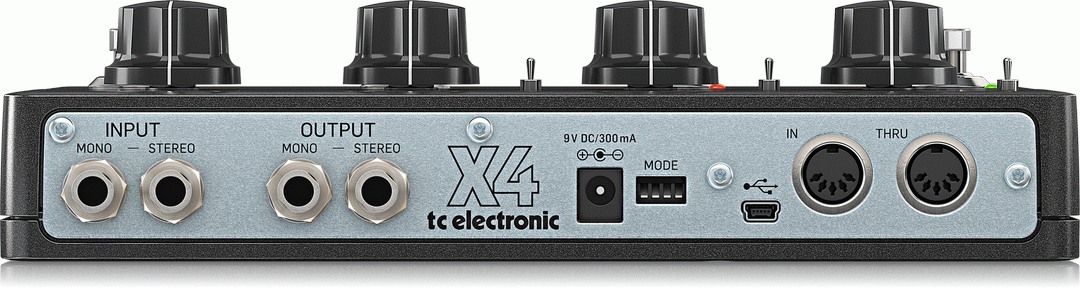 THE TC ELECTRONIC DITTO X4 LOOPER