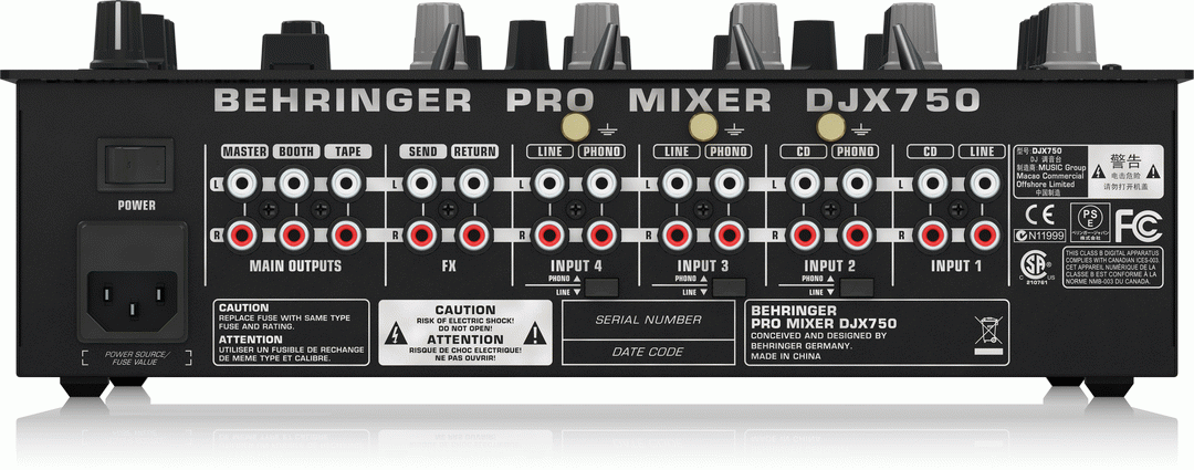Behringer DJX750 Pro DJ Mixer