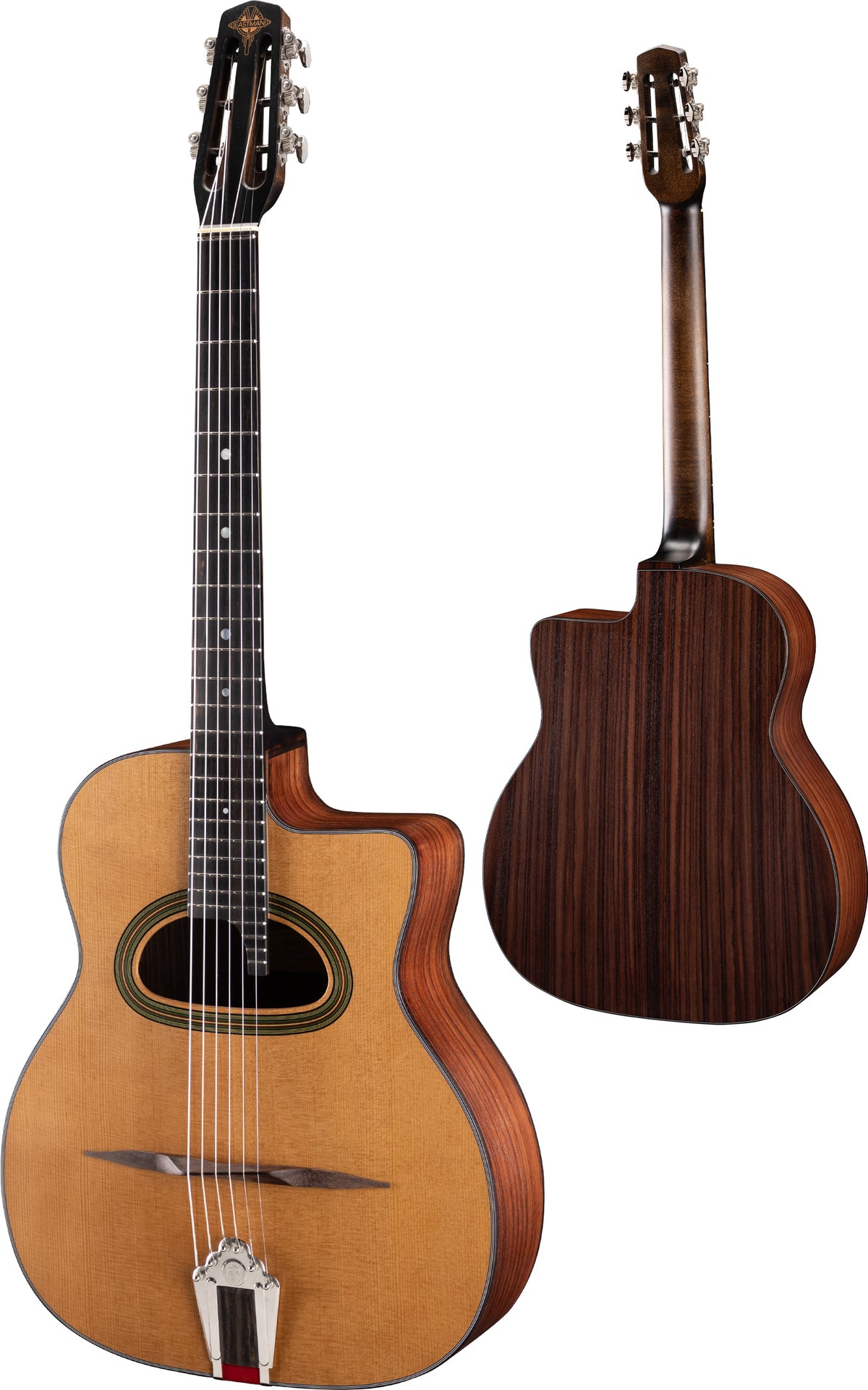 Eastman DM3 Grande Bouche Acoustic Guitar - Natural