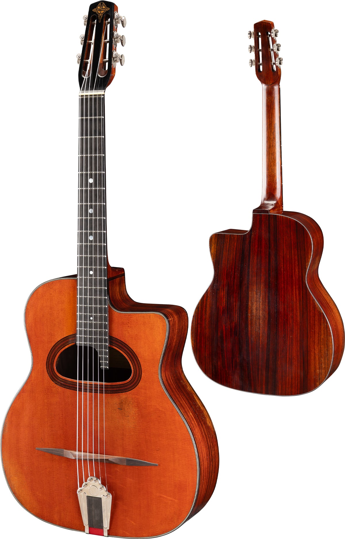 Eastman DM4/v Grande Bouche Acoustic Guitar - Antique Classic