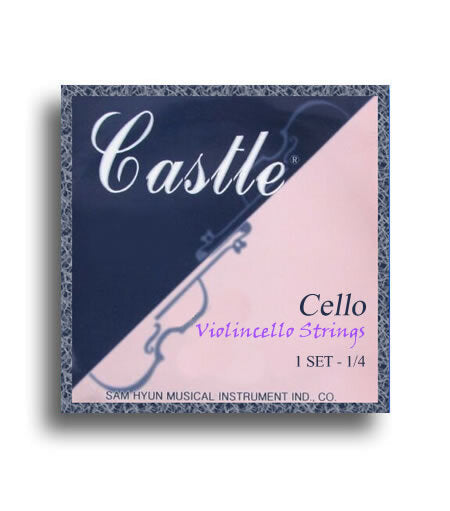 Castle Cello String Set in 1/4 Size