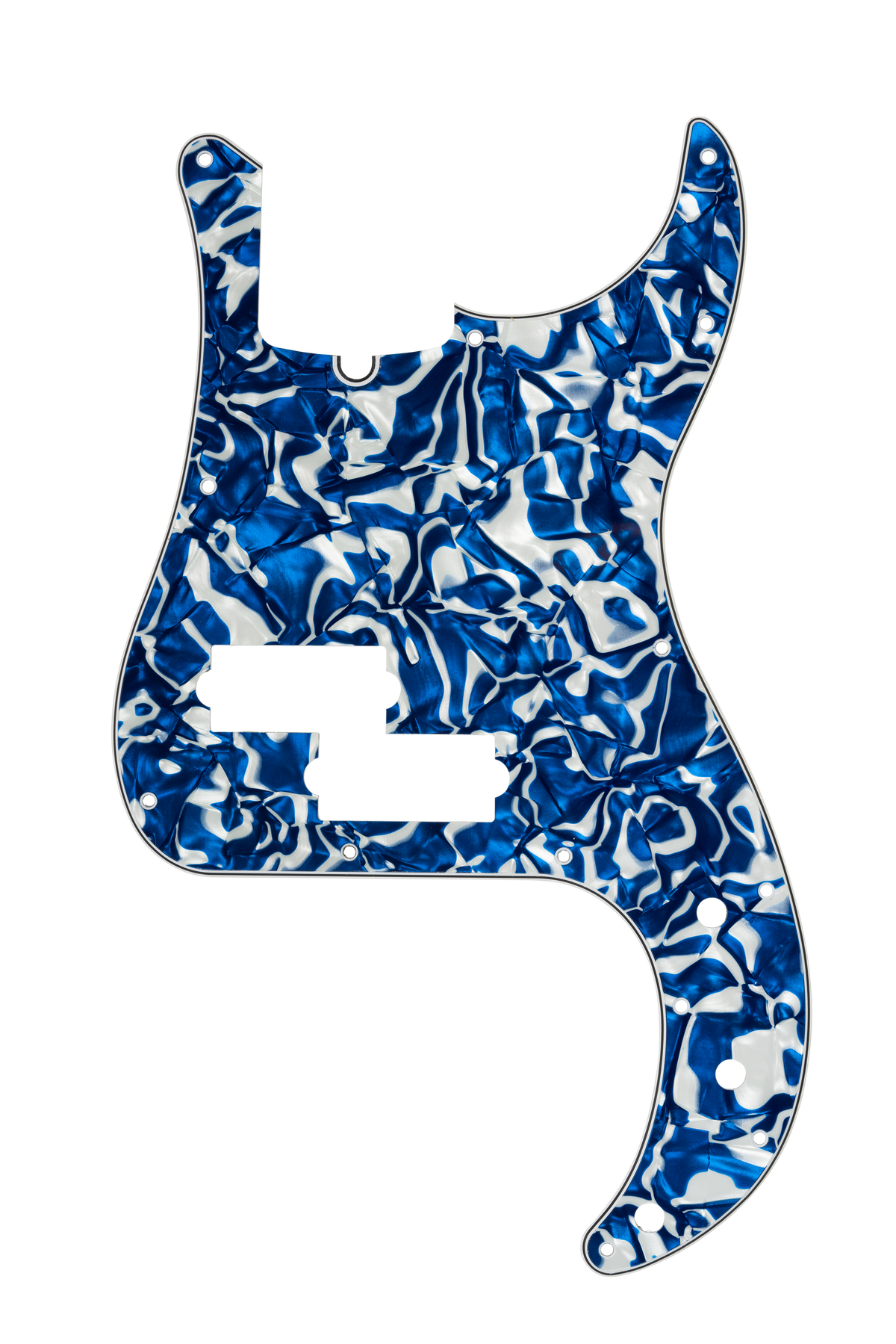 D'Andrea - P-Bass Pickguard Blue Swirl Pearl