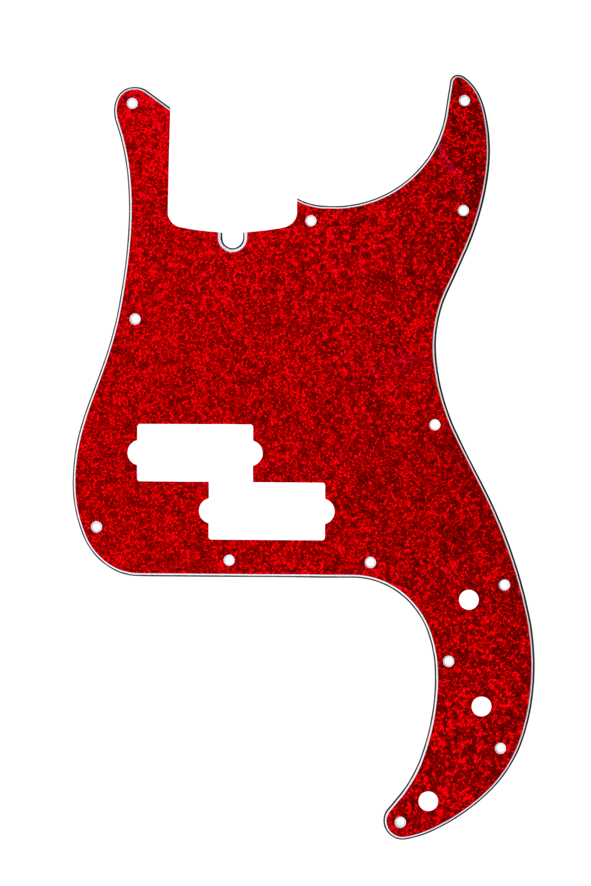 D'Andrea - P-Bass Pickguard Red Sparkle