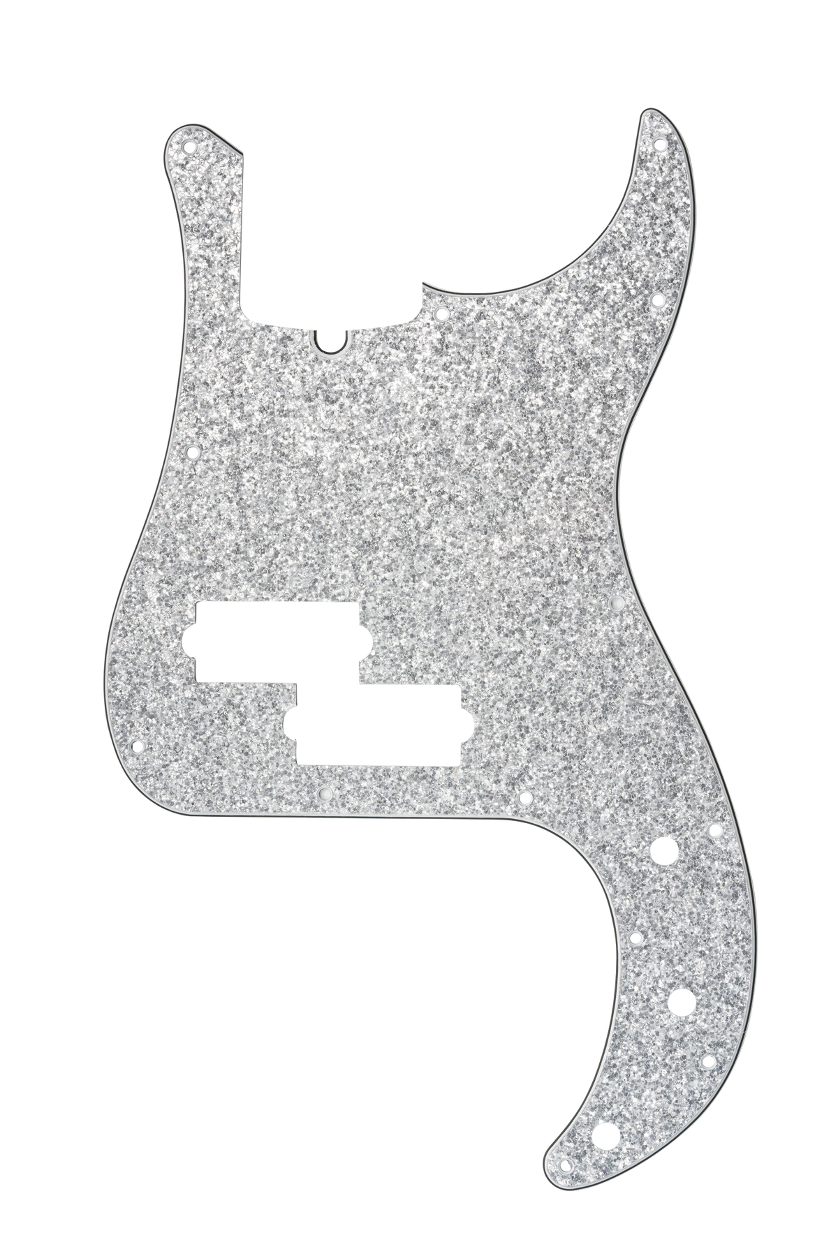D'Andrea - P-Bass Pickguard Silver Sparkle