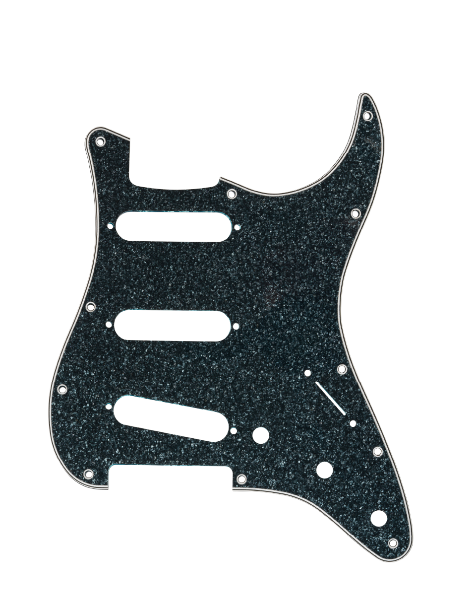 D'Andrea - Strat Pickguard Black Sparkle