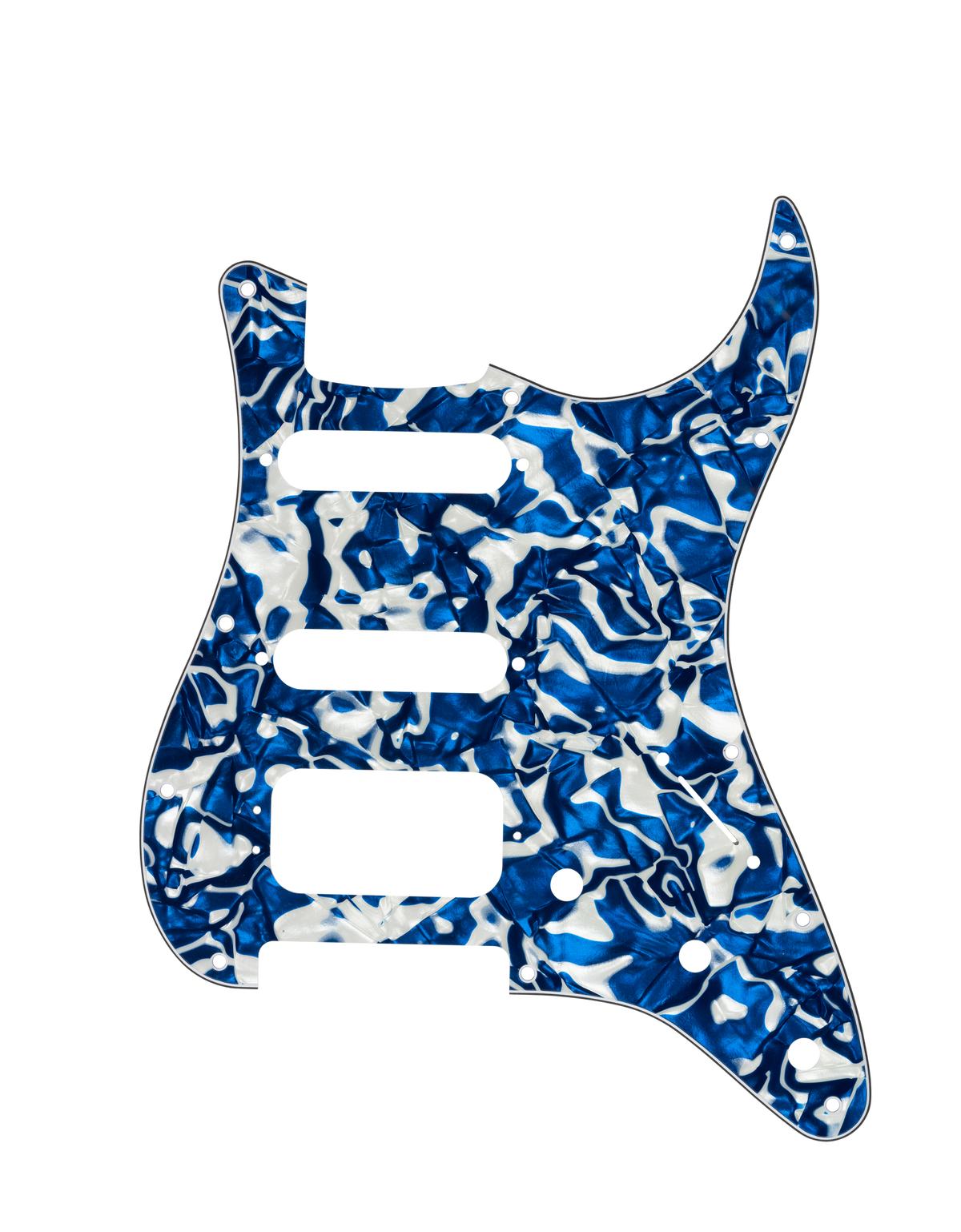 D'Andrea - Strat Pickguard Blue Swirl Pearl