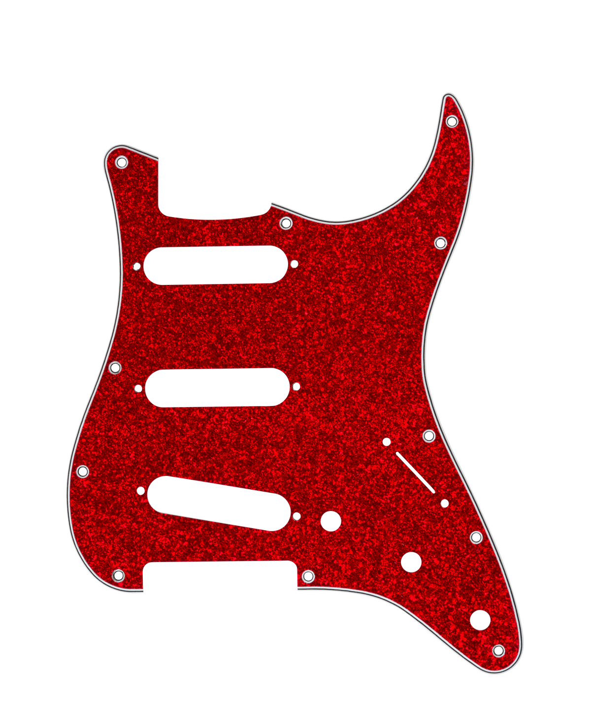 D'Andrea - Strat Pickguard Red Sparkle