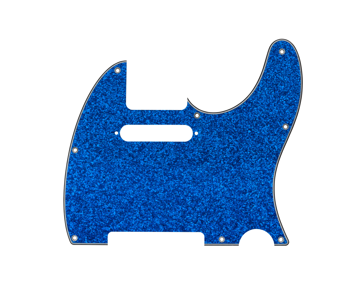 D'Andrea - Tele Pickguard Blue Sparkle