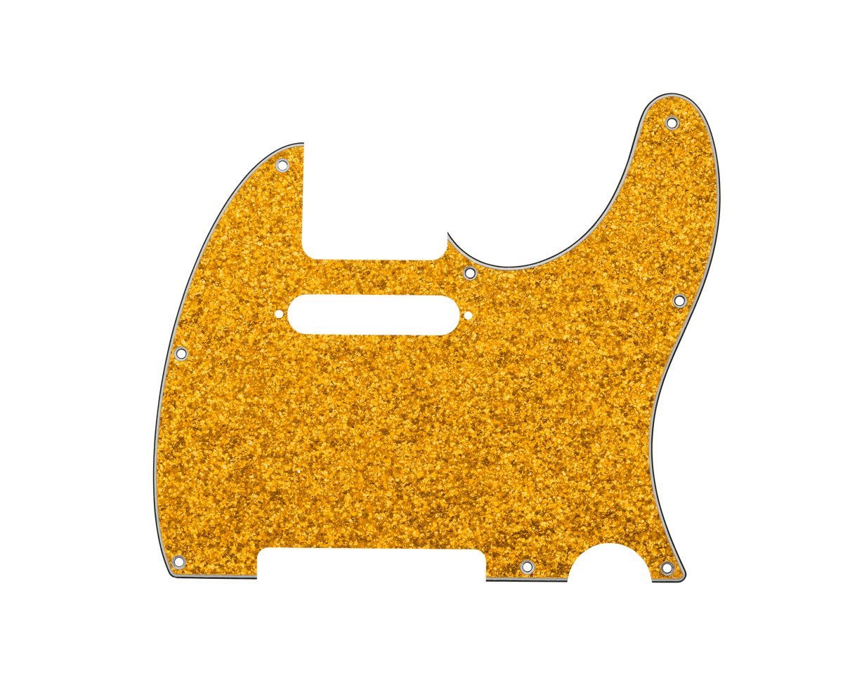 D'Andrea - Tele Pickguard Gold Sparkle