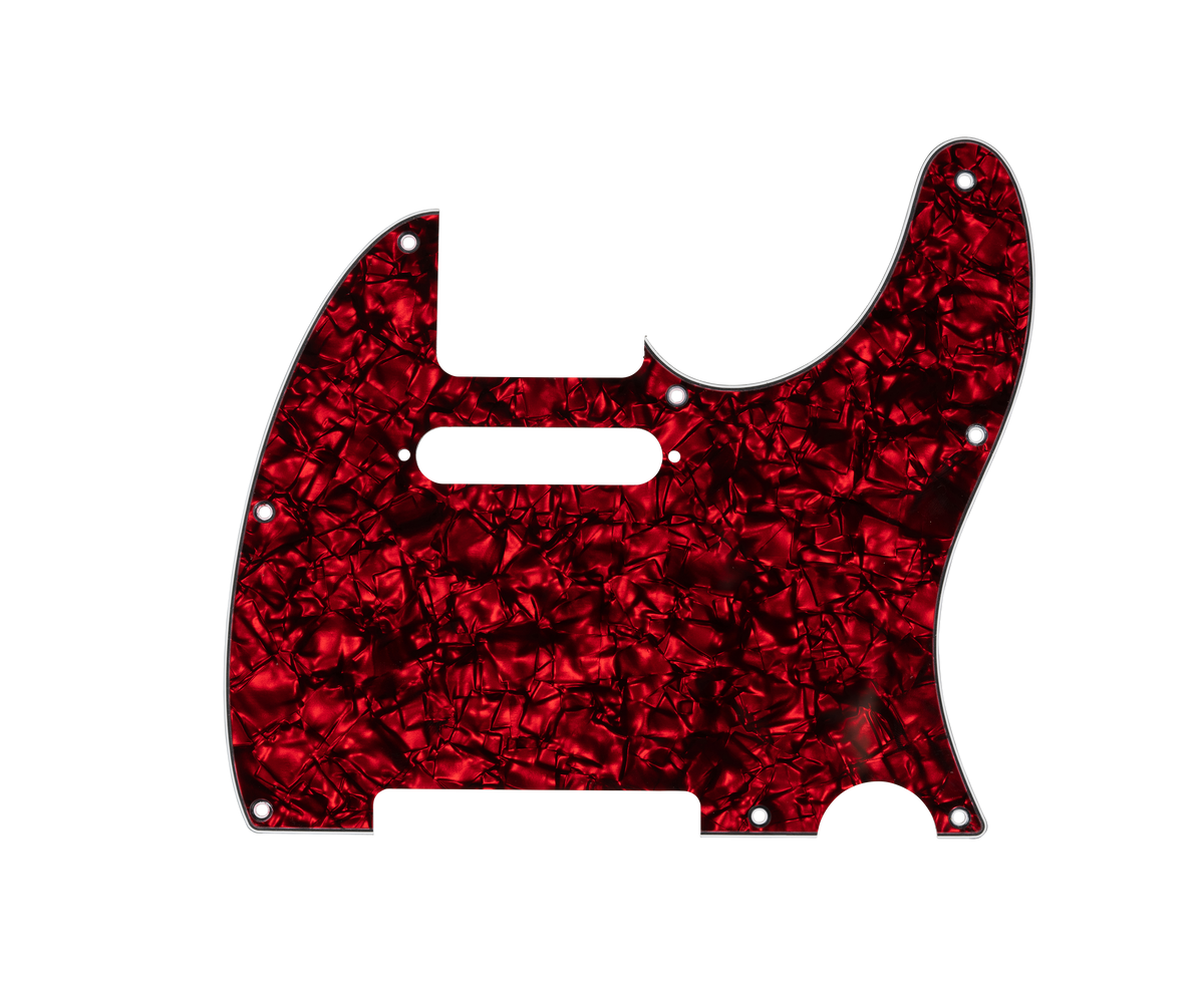 D'Andrea - Tele Pickguard Red Pearl