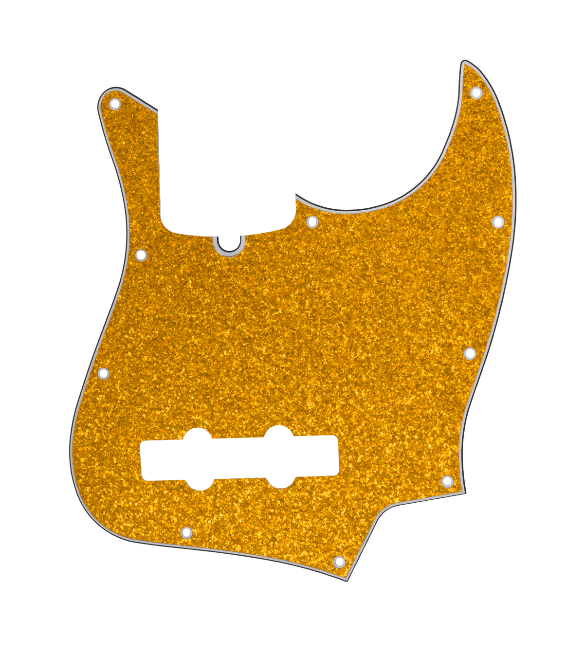 D'Andrea - J-Bass Pickguard Gold Sparkle