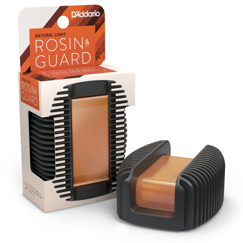 D'Addario Rosin Guard with Natural Light Rosin