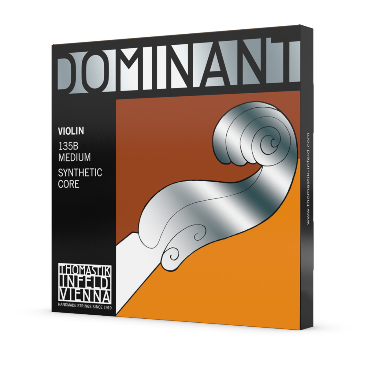 Thomastik 135B Dominant Violin 4/4 String Set - Stainless Steel 'e'
