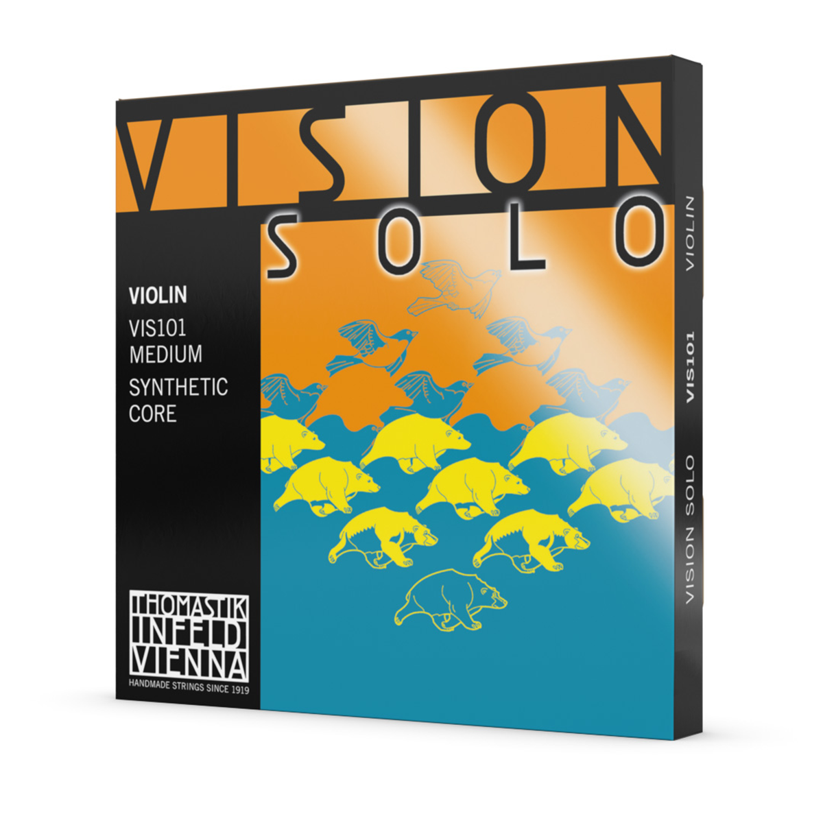 Thomastik VIS101 Vision Solo Violin set Silver Wound D