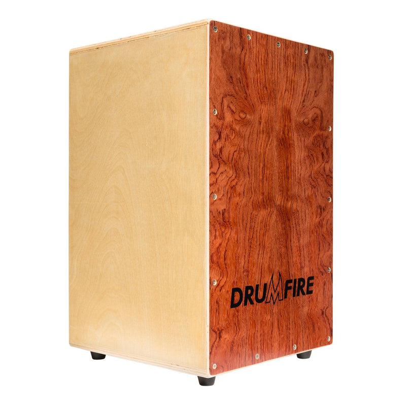 Drumfire Yellow Rosewood Front Wooden Cajon