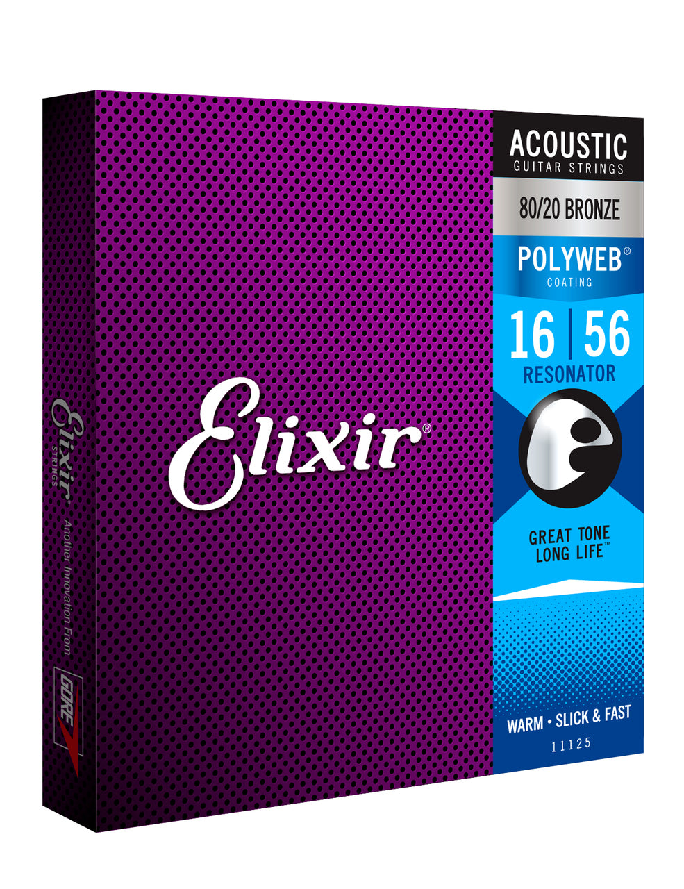 Elixir 11125 Polyweb 80/20 Resonator 16-56