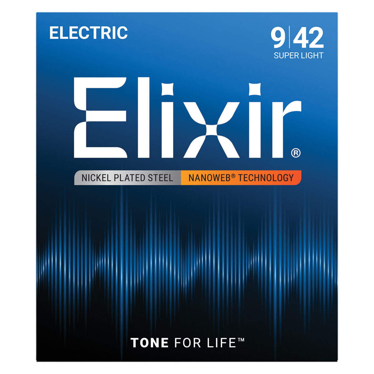 Elixir 12002 Nanoweb Electric Super Light 9-42