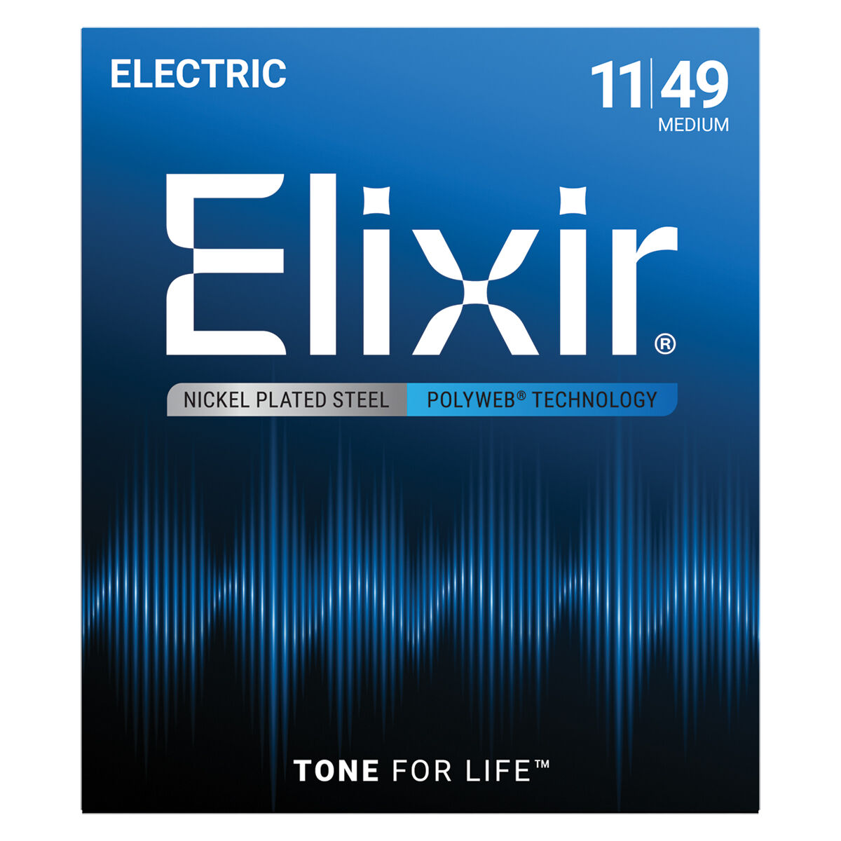Elixir 12100 Polyweb Electric Medium 11-49