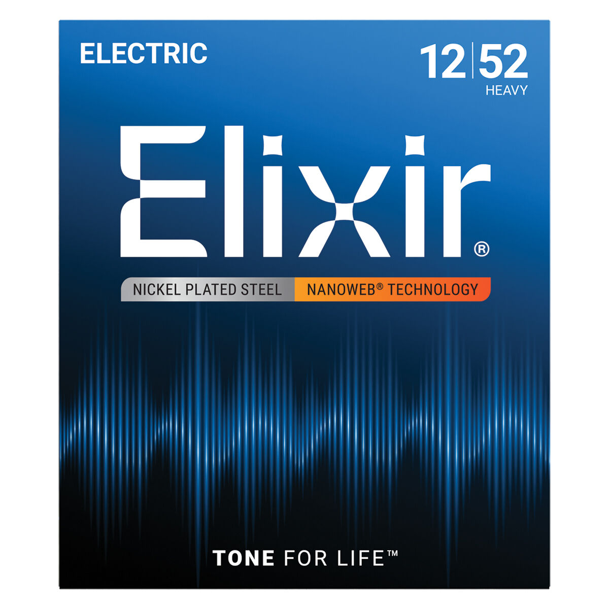 Elixir 12152 Nanoweb Electric Heavy 12-52