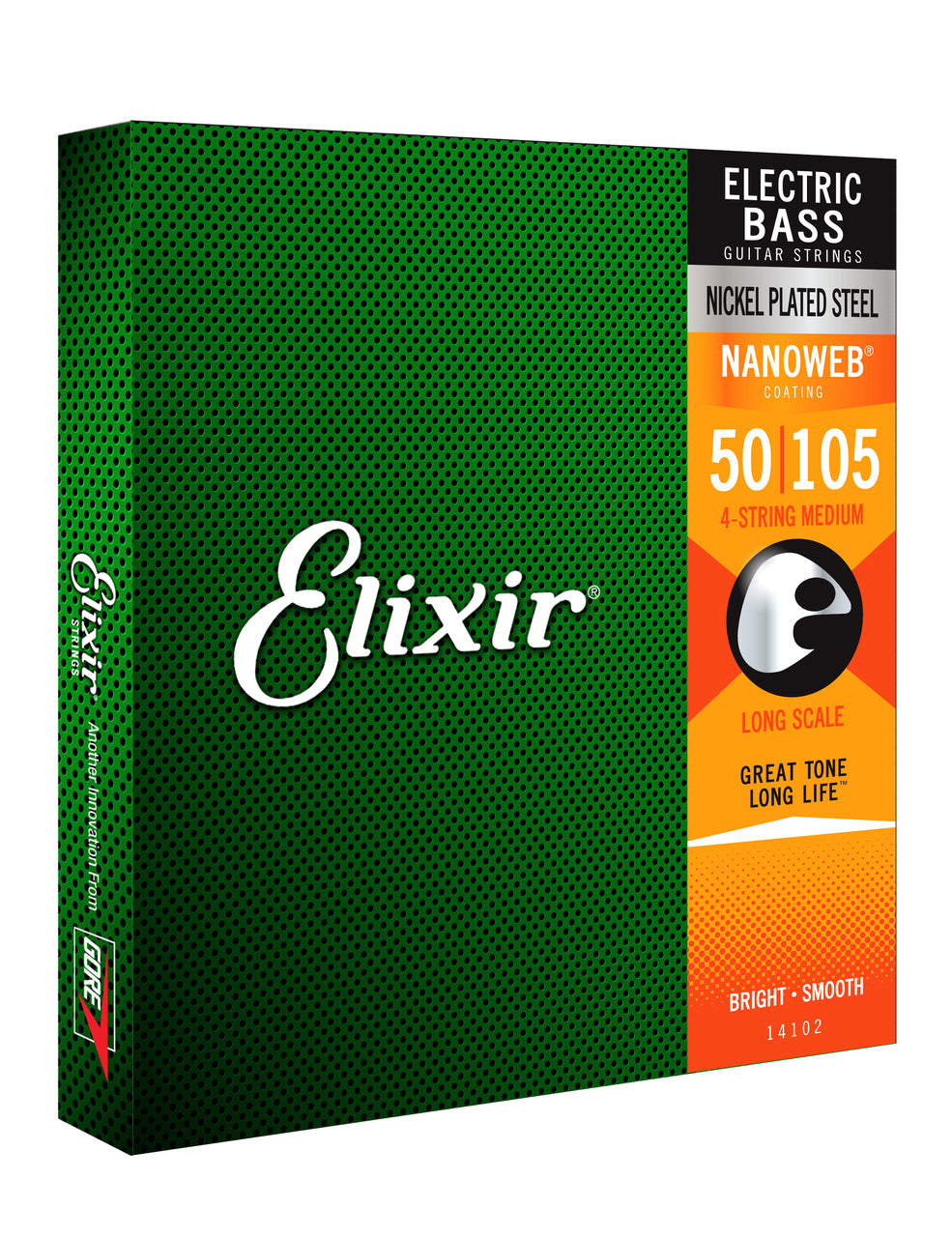 Elixir 14102 Nanoweb Bass Heavy 50-105