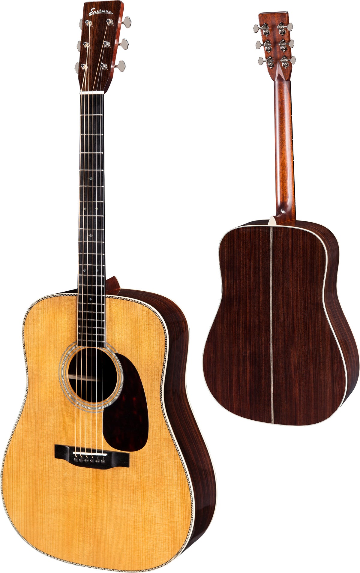 Eastman E20D Thermo-Cure Acoustic Guitar - Thermo-Cure Natural