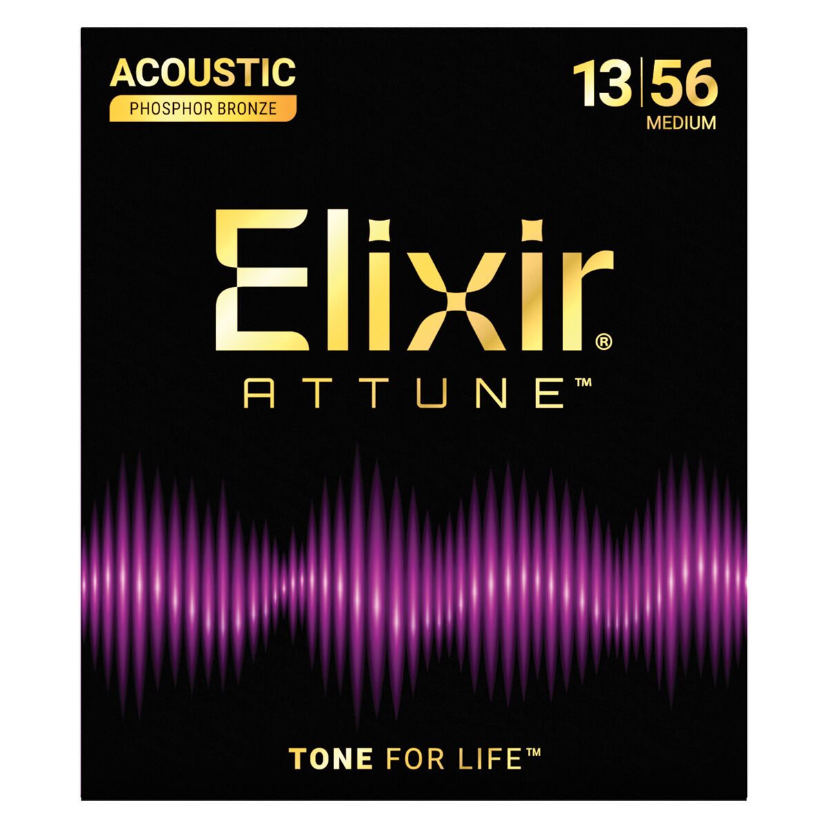 Elixir Attune Phosphor Bronze Medium 13-56 [E21102]