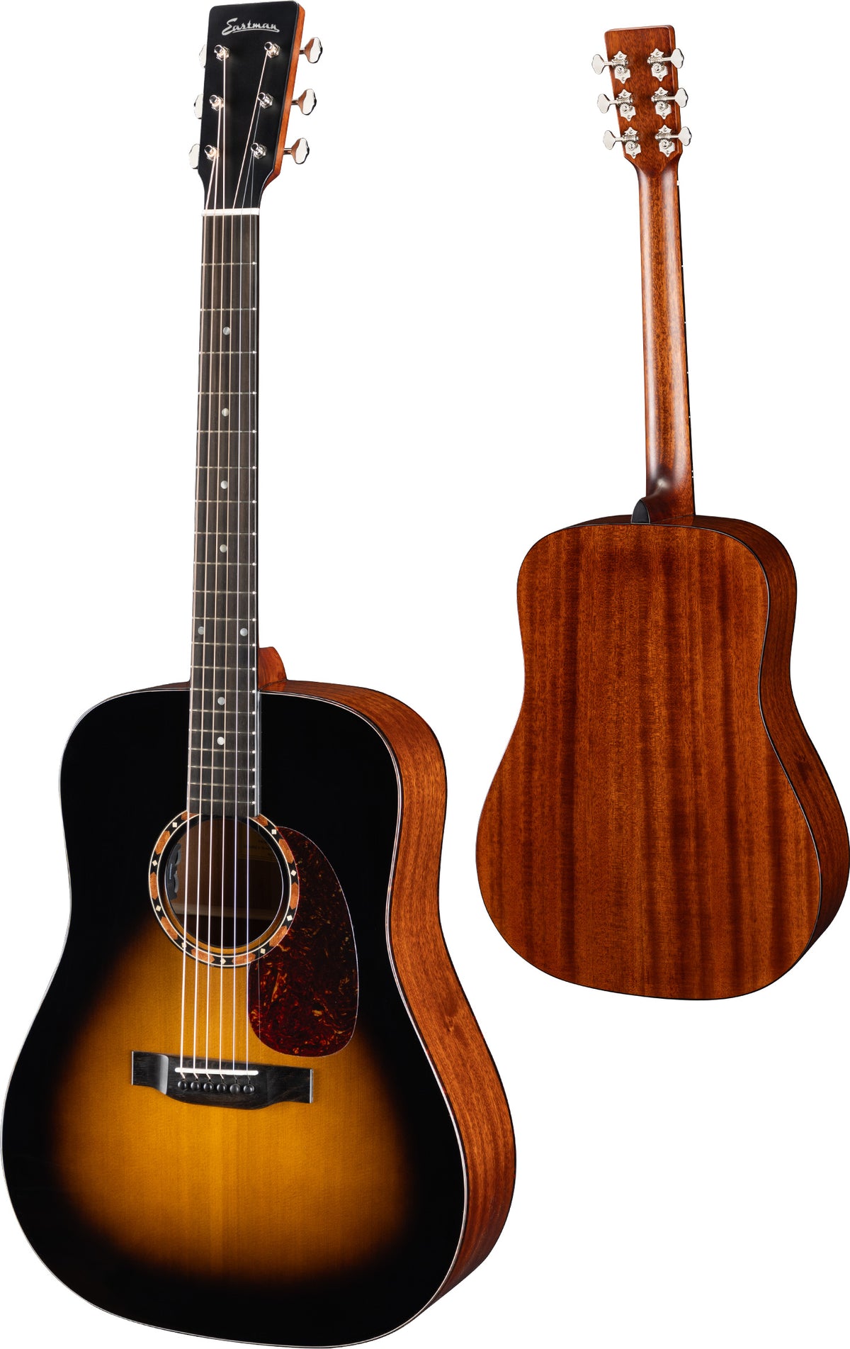 Eastman E2D Deluxe Acoustic Guitar - Sunburst