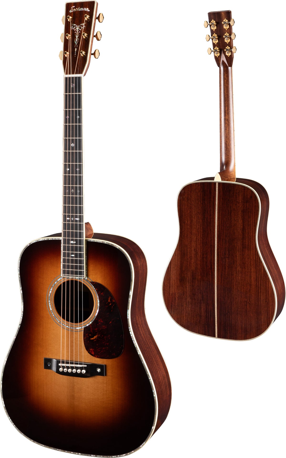 Eastman E40D Thermo-Cure Acoustic Guitar - Sunburst