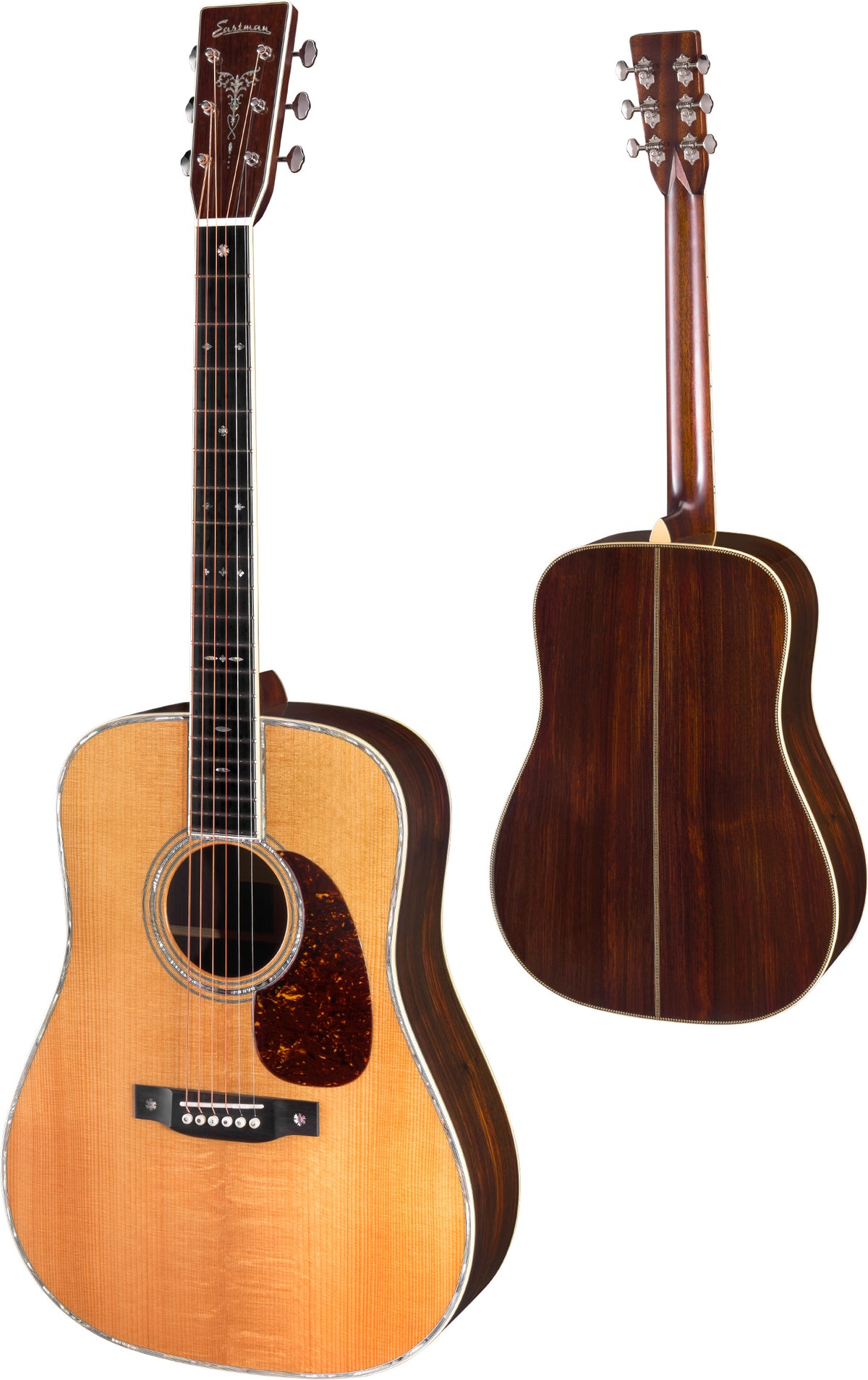 Eastman E40D Thermo-Cure Acoustic Guitar - Thermo-Cure Natural