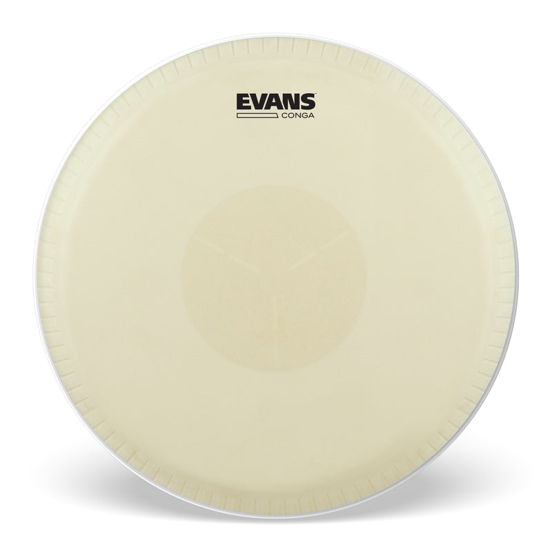 EVANS Tri-Center Extended Collar Conga Drum Head, 12.50 Inch