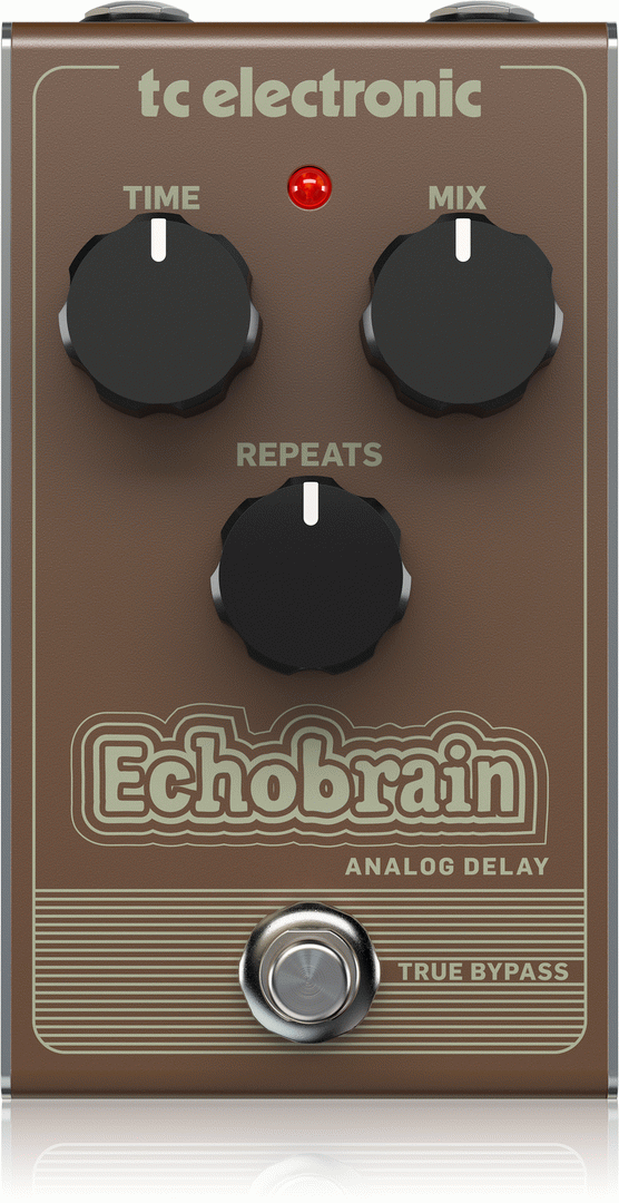 THE TC ELECTRONIC ECHOBRAIN ANALOG DELAY
