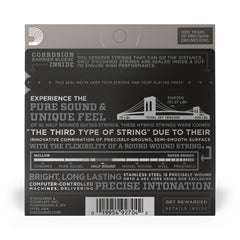 D'Addario EHR350 Half Round Electric Guitar Strings, Jazz Light, 12-52
