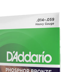 D'Addario EJ18 Phosphor Bronze Acoustic Guitar Strings, Heavy, 14-59