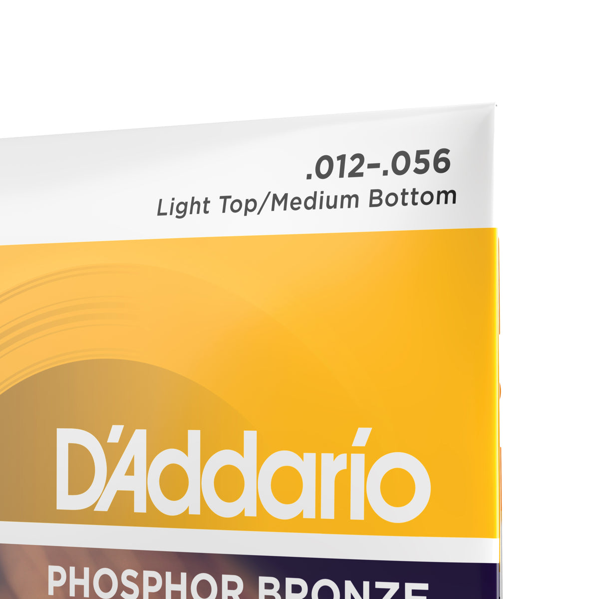 D'Addario EJ19 Phosphor Bronze Acoustic Guitar Strings, Bluegrass, 12-56