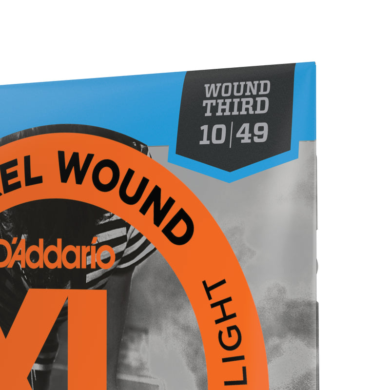 D'Addario EJ20 Nickel Wound Electric Guitar Strings, Jazz Extra Light, 10-49