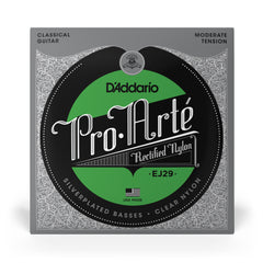 D'Addario EJ29 Classics Rectified Classical Guitar Strings, Moderate Tension