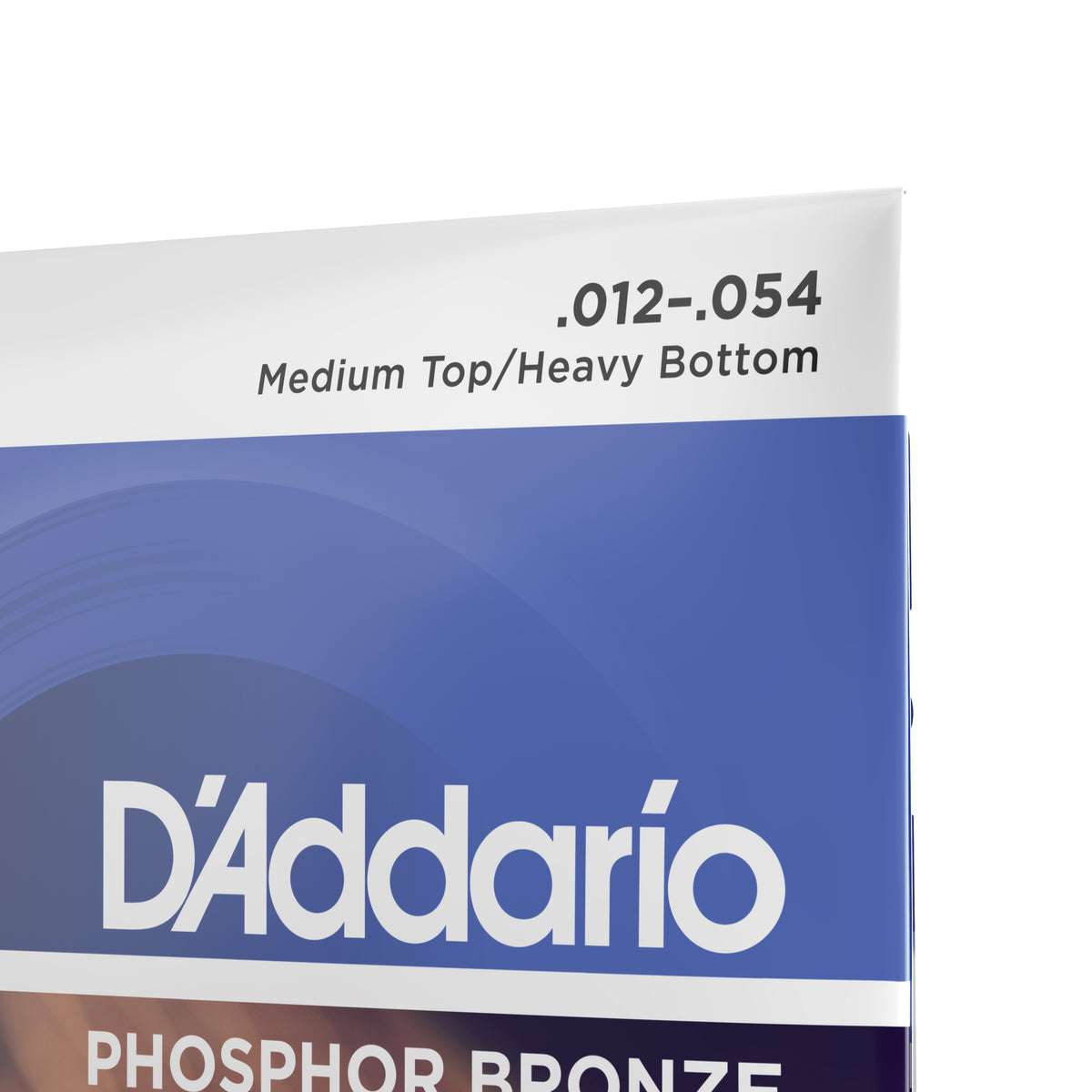 D'Addario EJ37 12-String Phosphor Bronze Acoustic Guitar Strings, Medium Top/Heavy Bottom, 12-54