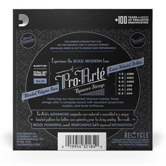 D'Addario EJ45TT ProArte DynaCore Classical Guitar Strings, Titanium Trebles, Normal Tension, 3 Sets
