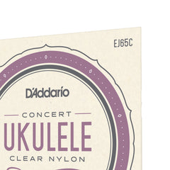 D'Addario EJ65C Pro-Arté Custom Extruded NylonUkulele Strings, Concert