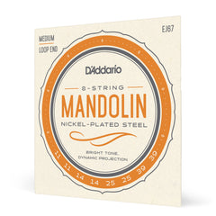 D'Addario EJ67 Nickel Mandolin, 11-39