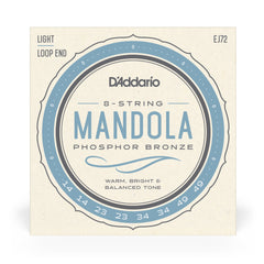 D'Addario EJ72 Phosphor Bronze Mandola Strings, Light, 14-49