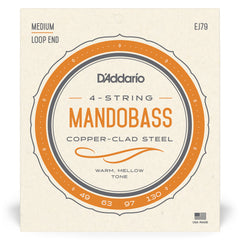 D'Addario J79 Copper Mandobass Strings, 49-130