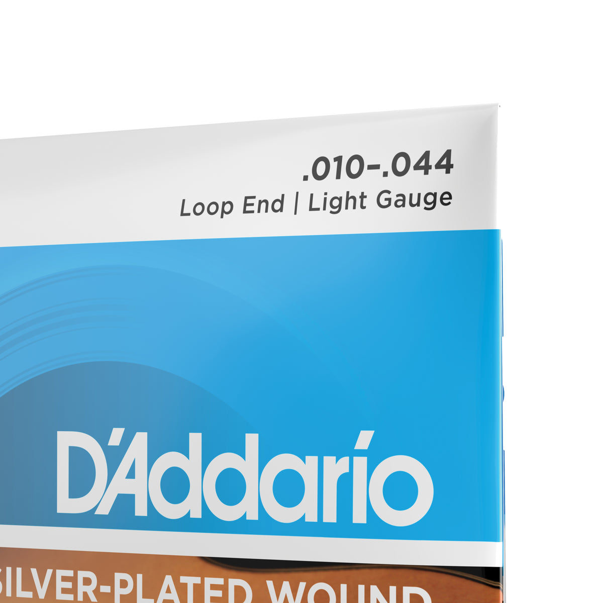 D'Addario EJ84L Gypsy Jazz Acoustic Guitar Strings, Loop End, Light, 10-44