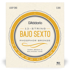 D'Addario EJ86 Bajo Sexto Strings
