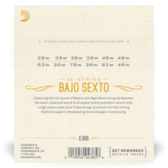 D'Addario EJ86 Bajo Sexto Strings