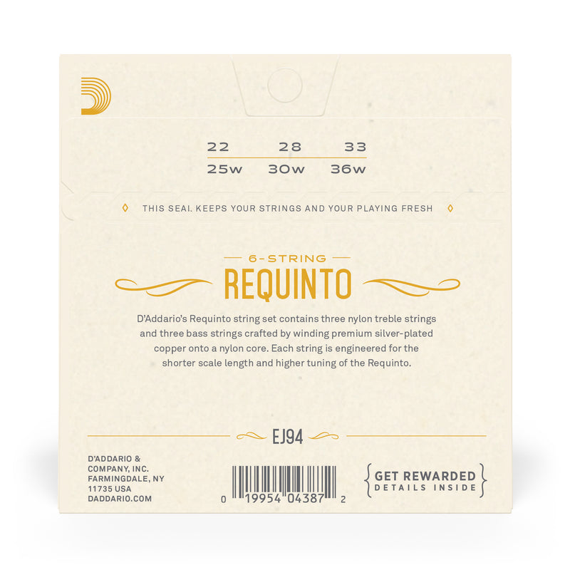 D'Addario EJ94 Requinto Strings