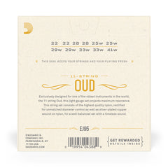 D'Addario EJ95 Oud/11-String Set