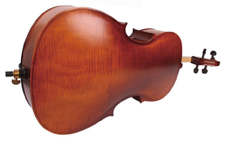 Ernst Keller CB295E Series 3/4 Size Cello Outfit in Antique Semi-Matte Finish